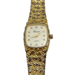 VTG Women's Venice Dress Nugget Style Watch 20mm - New Battery Adjustable YJ282